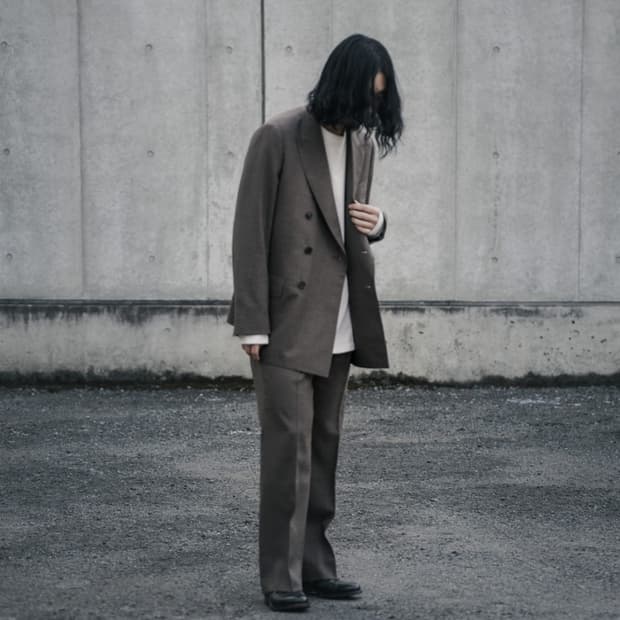 오라리 트로피컬 울 셋업 (auralee tropical wool)