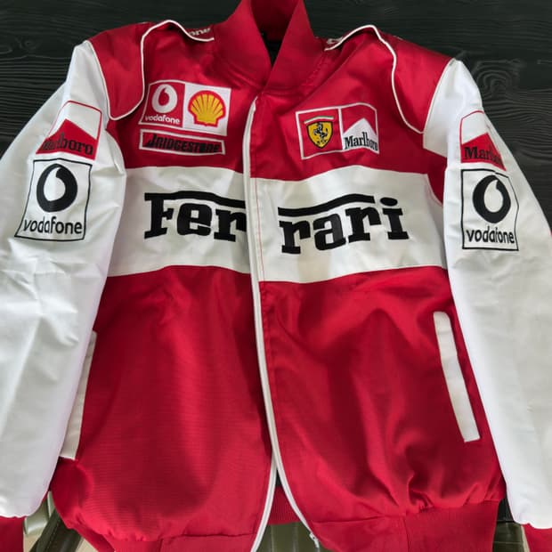 ferrari racing jaket Michael Schumacher