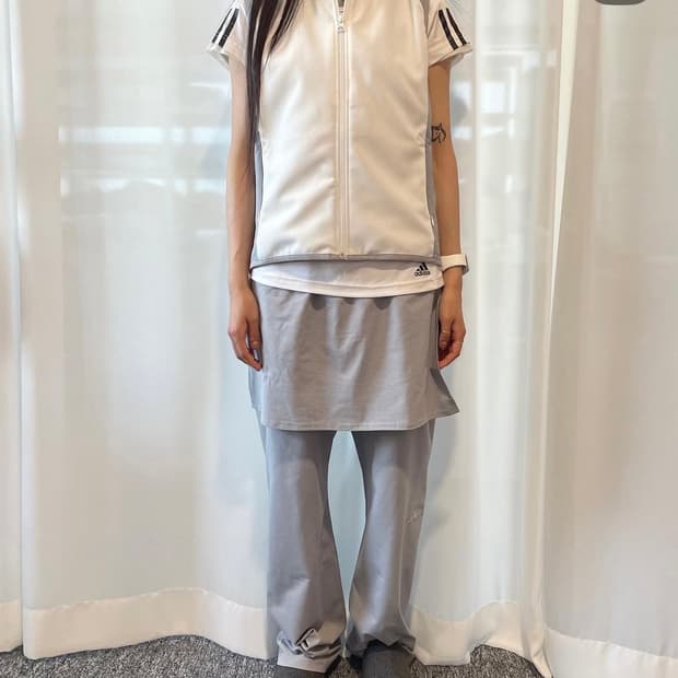 Jichoi 지초이 컴포트 22-003 레이어드 팬츠 블랙