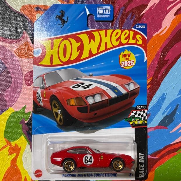 미개봉)레드) 페라리 365 gtb4 컴페티치오네 다이캐스트 인테리어소품