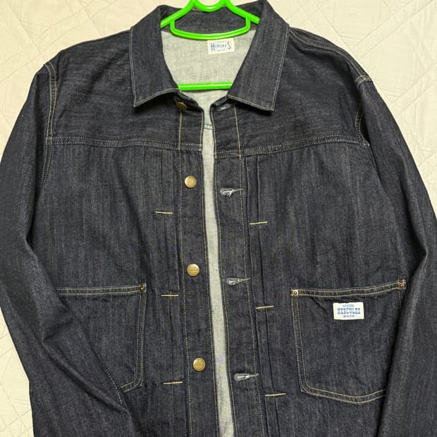 union hercules made 데님 자켓