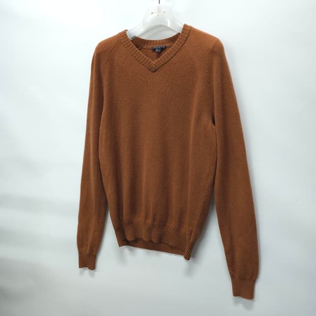 띠어리 여성 100% 캐시미어 브이넥 니트 (S)