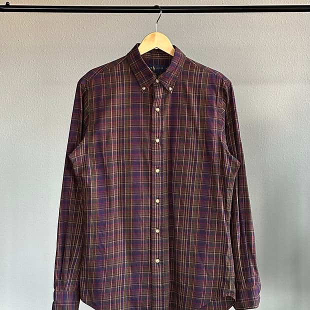 [M]폴로 랄프로렌 플레이드 체크 셔츠