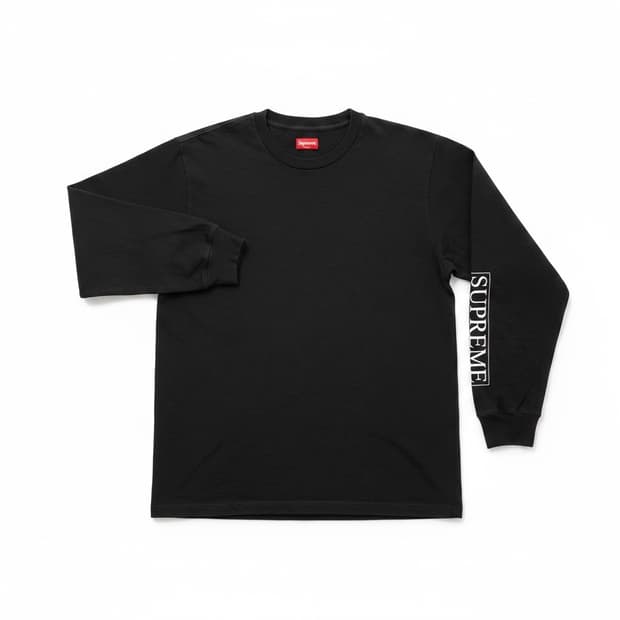 슈프림 정품 16s/s 슈프림 로마 롱 슬리브L사이즈