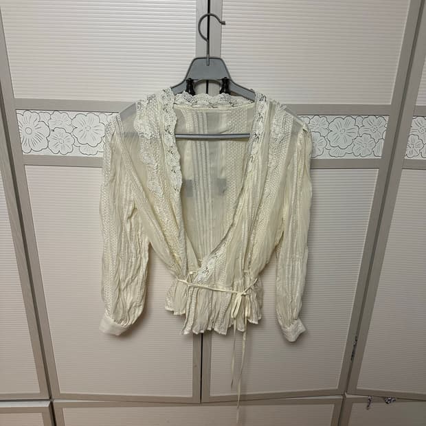 미라이클립 빈티지 블라우스 보헤미안 에스닉