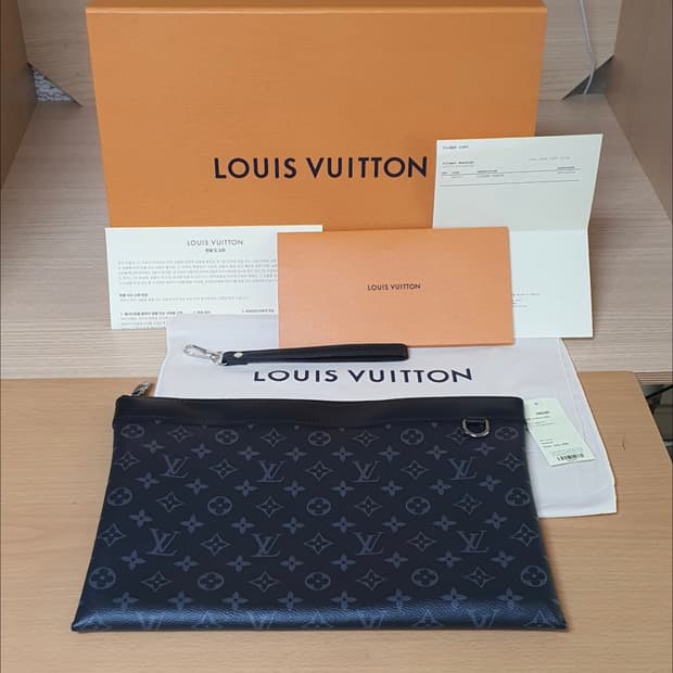 루이비통 이클립스 클러치/클러치백 새상품급 정품(영수증O)