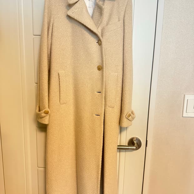 TOMORROWLAND 캐시미어 롱코트 38