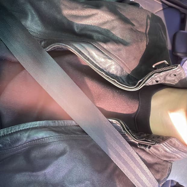 빈티지 레더 자켓