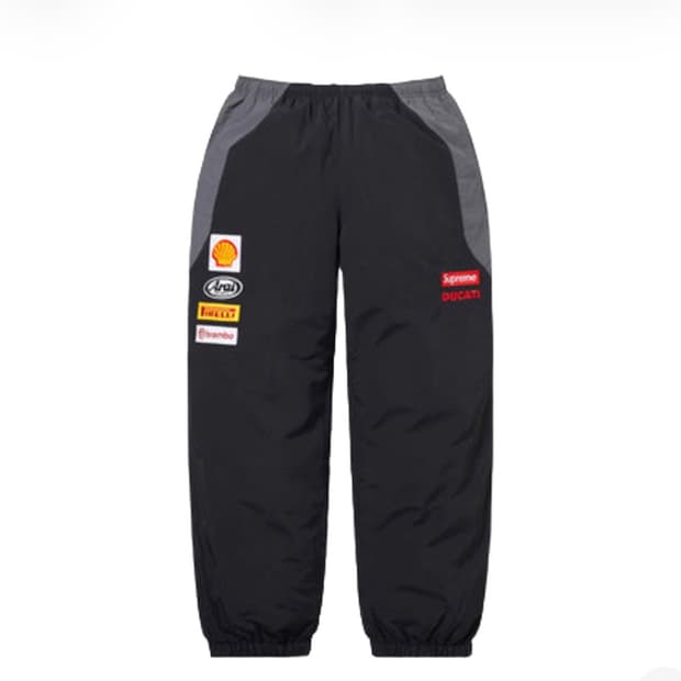 슈프림 두카티 트랙팬츠 L사이즈 구매원합니다