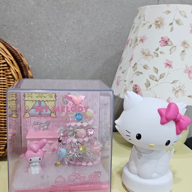 마이멜로디 크리스마스 디오라마