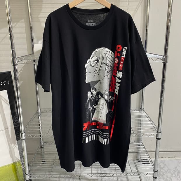 사카모토데이즈 오피셜 애니메이션 티셔츠