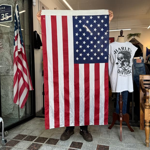 빈티지 성조기 인테리어 소품 made in USA