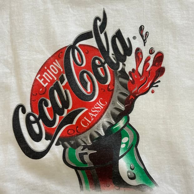 90s Coca-Cola "Classic Bottle Splash"