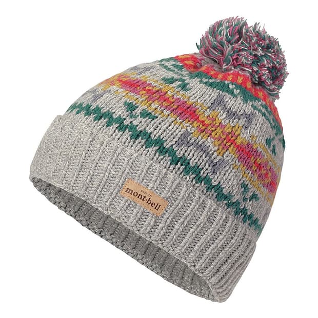 몽벨 자카드 니트 캡