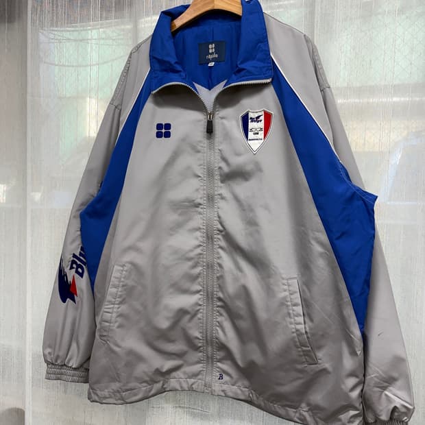 Rapido 수원 삼성 블루윙즈 축구단 빈티지 바람막이 자켓