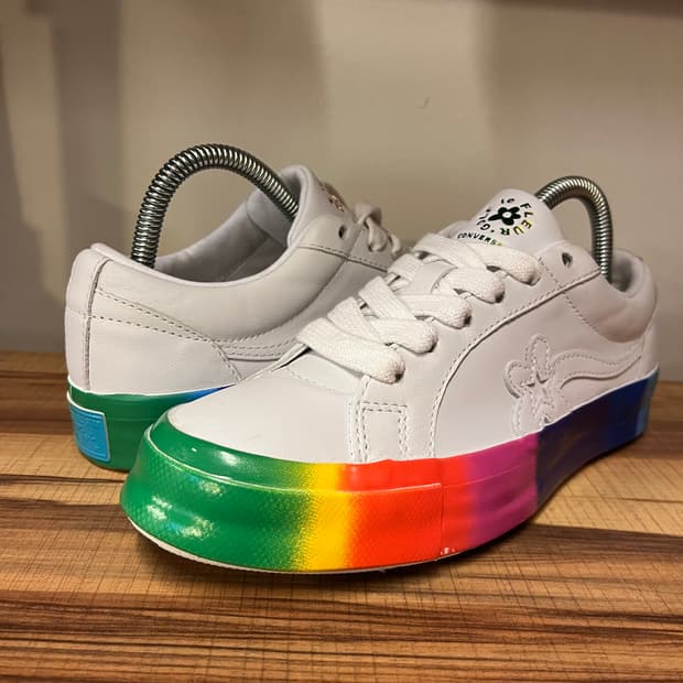 컨버스 골프왕 원스타 레인보우솔