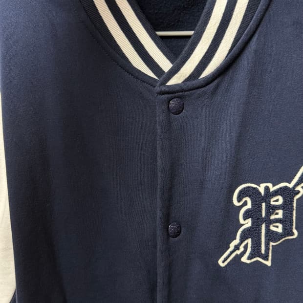 폴로랄프로렌 네이비 베이스볼 자켓 XL