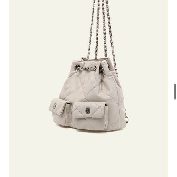 파퓸드로브 삭까멜 백팩 에쉬베이지