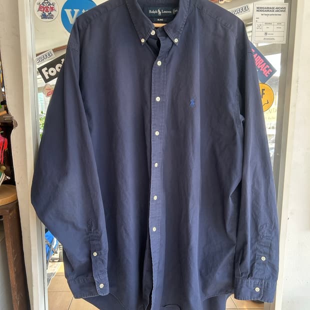1990‘s 폴로 Blake 솔리드셔츠 XXL