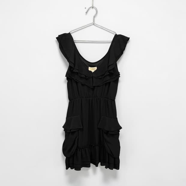 DIESEL ruffle sleeveless dress