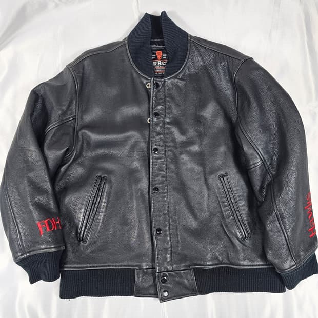 RBC봄버레더자켓