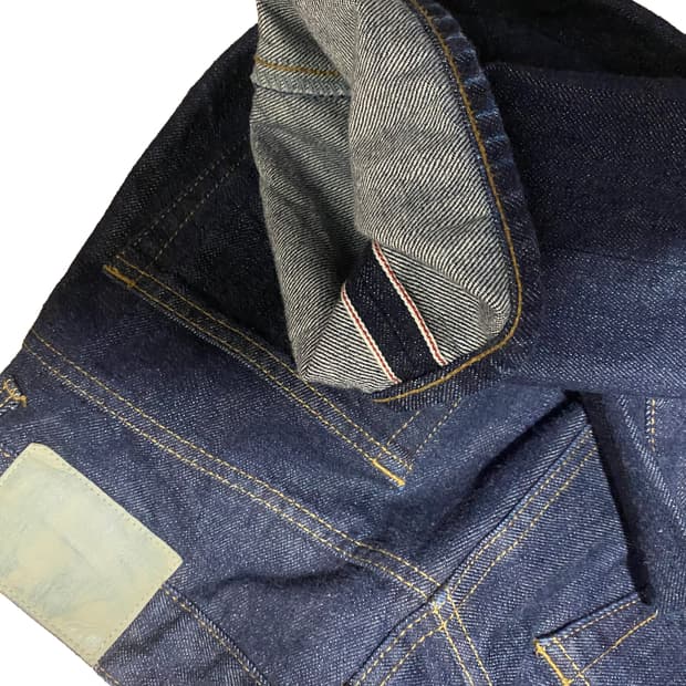 Khakis 카키스 셀비지 5pocket jean 데님, s