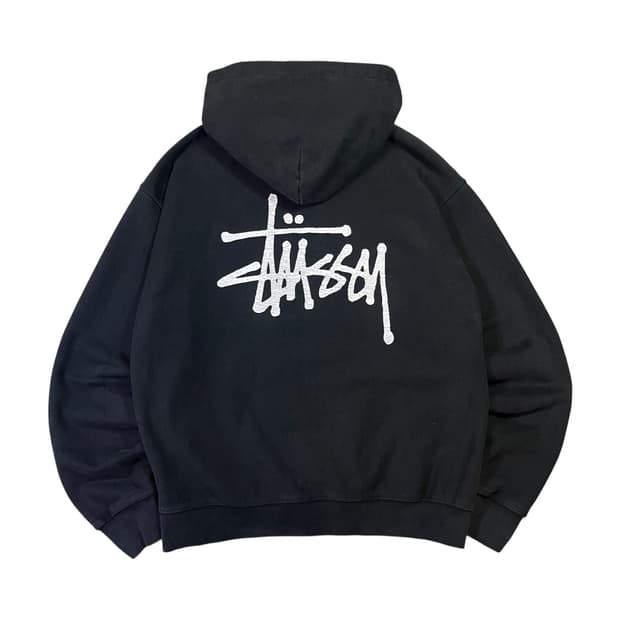 STÜSSY 스투시 빅로고 후드티