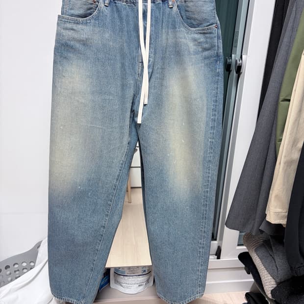 Yoko sakamoto 25fw 밴딩 데님 팬츠 3사이즈