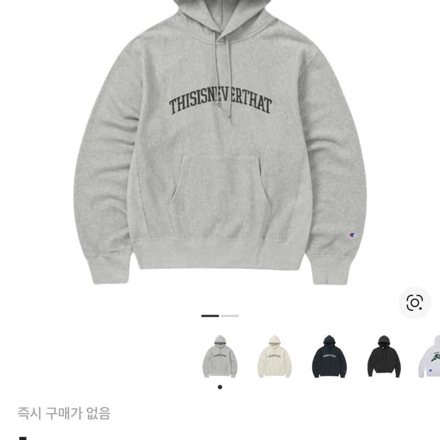 디스이즈네버댓 챔피온 후드티