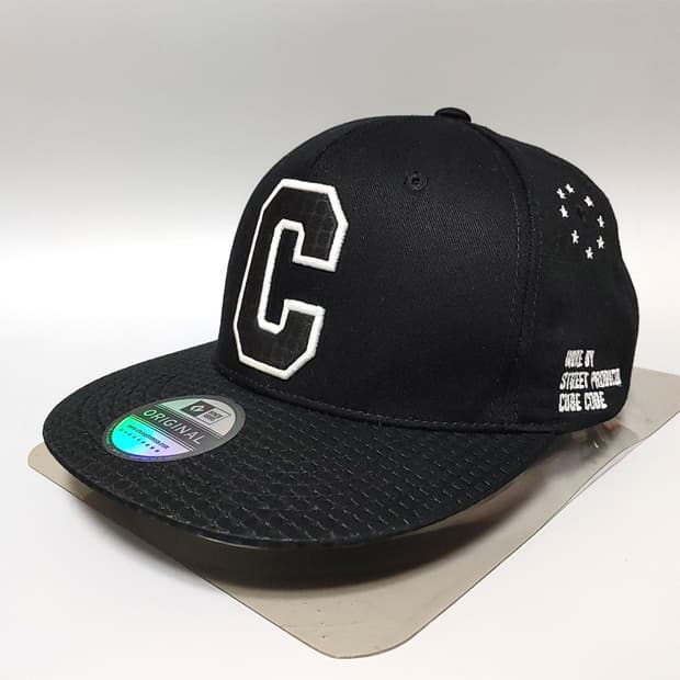 C로고 스냅백 모자 K-193