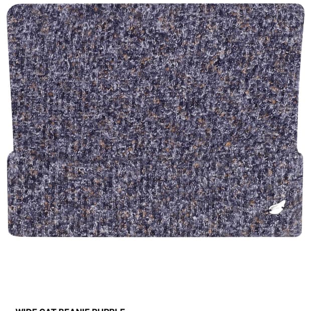 코이세이오 와이드 캣 비니 퍼플