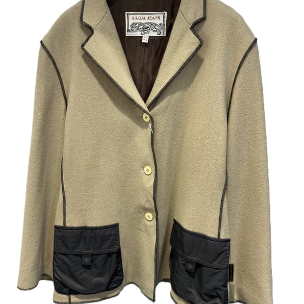 KRIZIA JEANS 울 블레이저 자켓