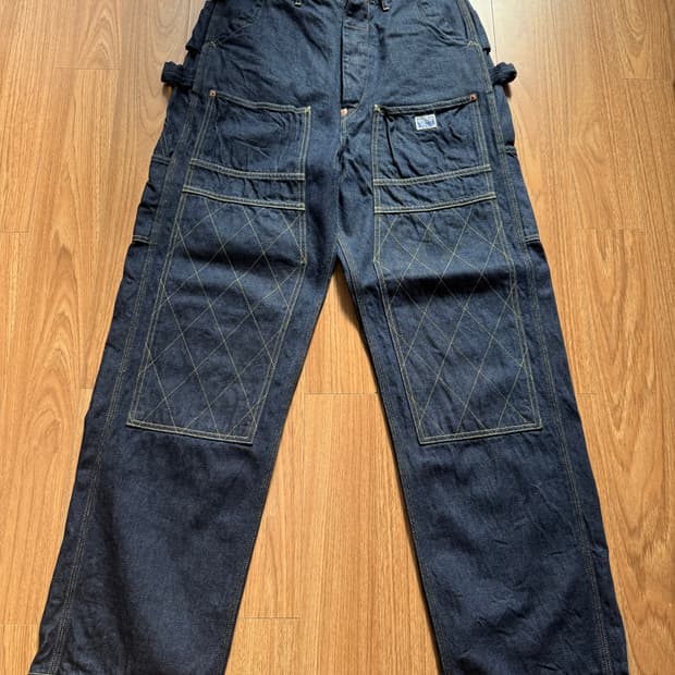 캐피탈 11.5온즈 럼버 데님 팬츠 새상품