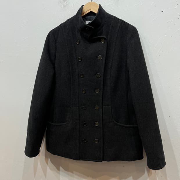 히로코 비스 더블 울 자켓 우먼즈