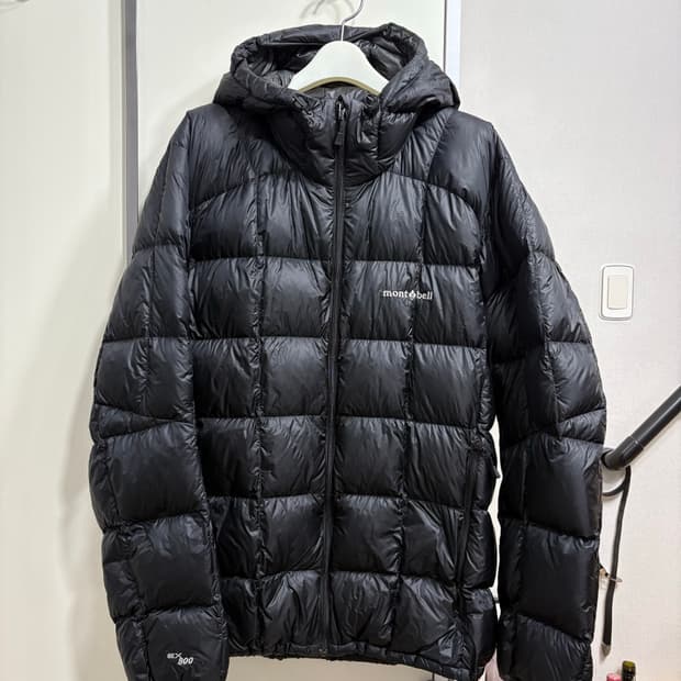 [L] 몽벨 경량패딩 슈페리어 800 블랙