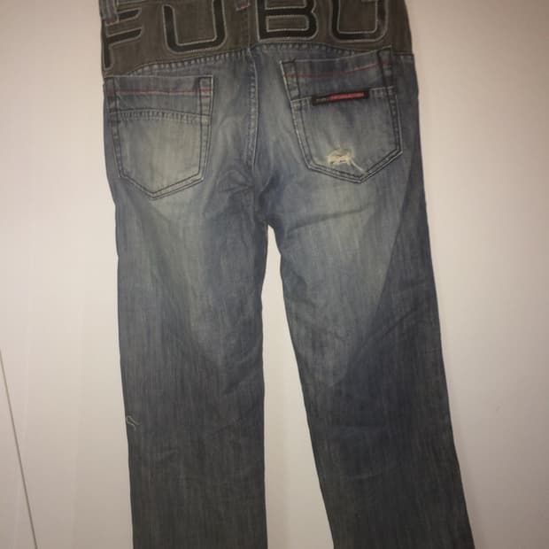 FUBU 정품 청바지 데님