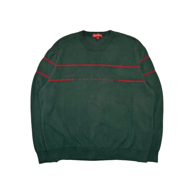 슈프림 love 니트 스웨터