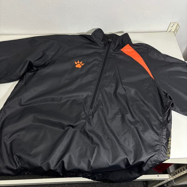 3XL 켈미 KELME 블랙 빅사이즈 바람막이 아노락