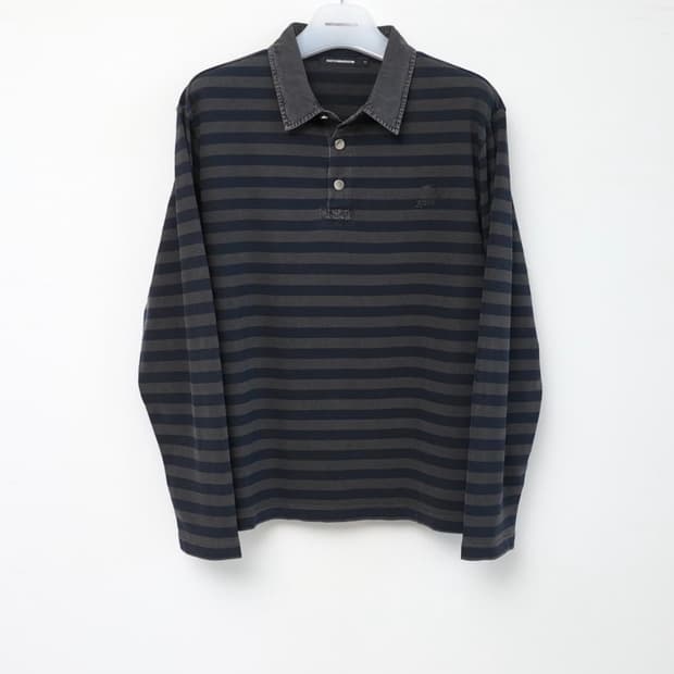 해칭룸 스트라이프 폴로티 2사