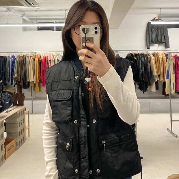 VTG lace-up tactical vest