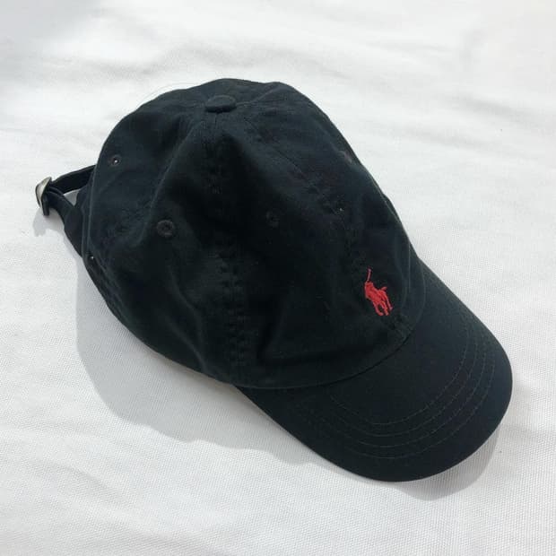 폴로랄프로렌 블랙 볼캡