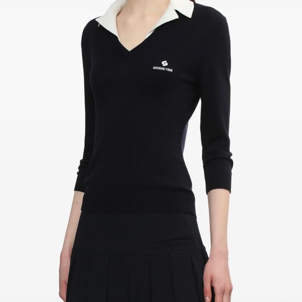 슈슈통 카라 니트 네이비(6)