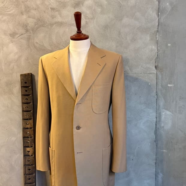 살바토레 페라가모 울 실크 몰스킨 자켓 105