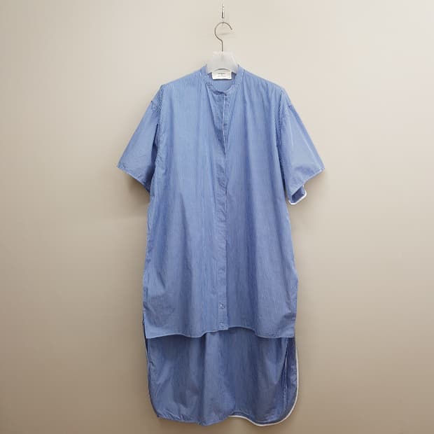 포츠1961 스트라이프 코튼 셔츠 원피스 IT40사이즈