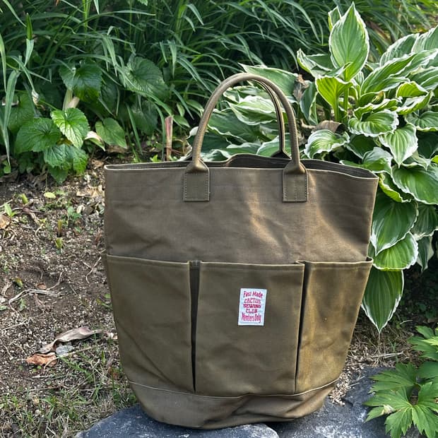 cactus sewing club tool bag olive