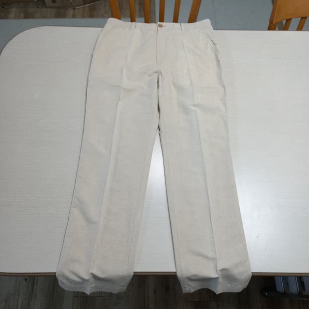 32 HAZZYS 여름용 면바지 연베이지 32-394