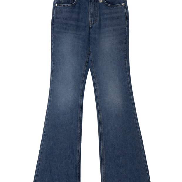 (새상품) 페일제이드 파인체리 미드라이즈 부츠컷 데님 진 베이직 블루 청