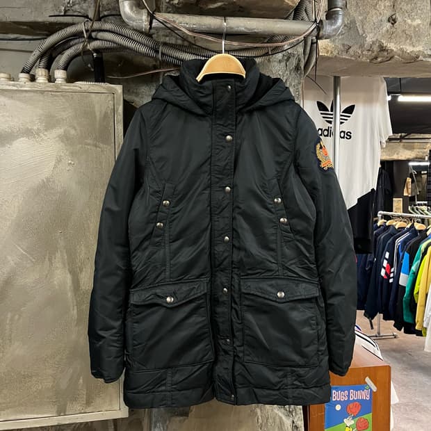 폴로 진스 덕다운 후드 패딩 자켓 S #csz2695