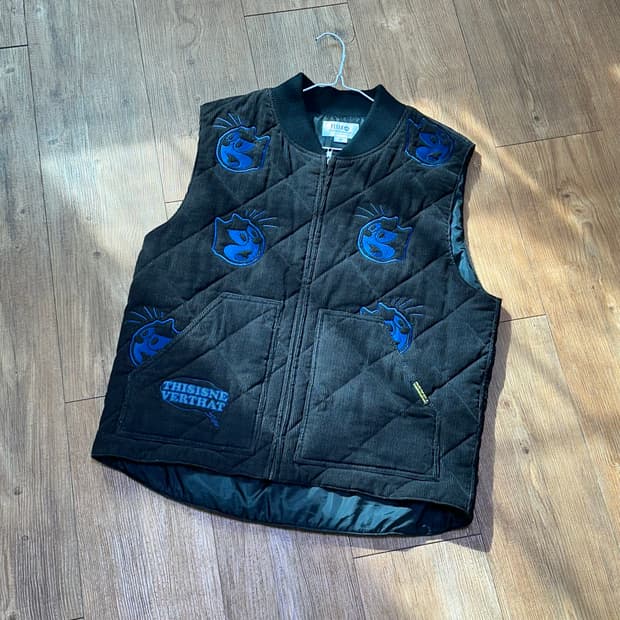 디스이즈네버뎃 펠릭스 코듀로이 조끼