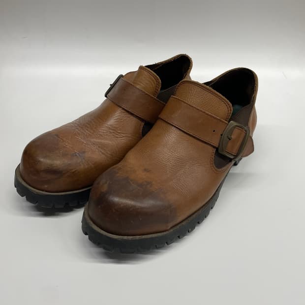 할리데이비슨 레더 클로그 슈즈